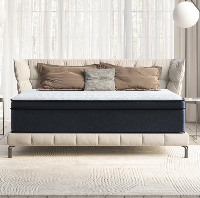 Full Size Mattress, JIAVA 12" Medium Hybrid Memory Foam Mattress in a Box, Full Mattress