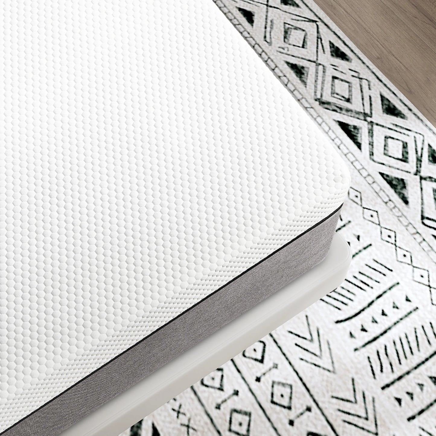 Queen Mattress, JIAVA 10" Queen Size Memory Foam Mattress in a Box, Medium