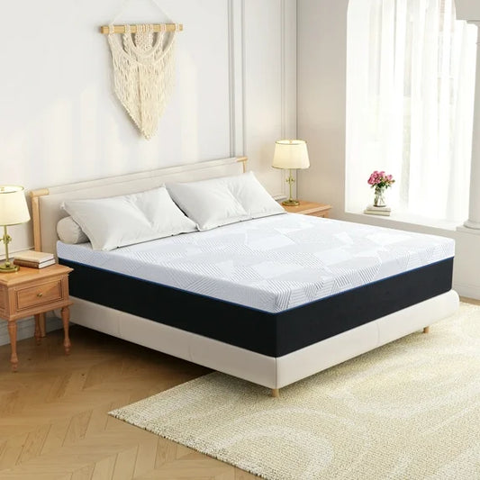 FCCTO Twin Memory Foam Mattress Cooling and Comfortable - SRA
