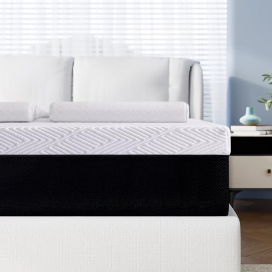 Queen Mattress, JIAVA 10" Medium Gel Memory Foam Mattress in a Box, Queen