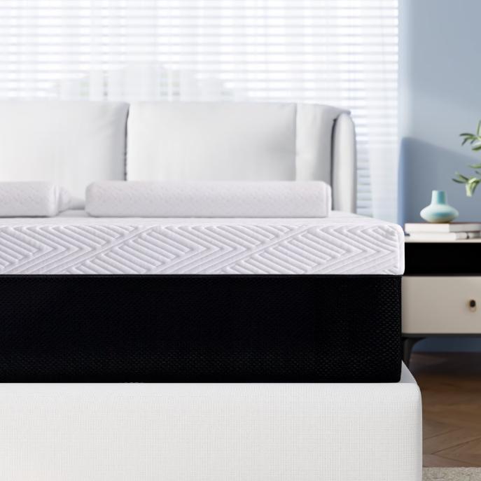 Queen Mattress, 12'' Medium Gel Memory Foam Mattress in a Box for Adult, Comfortable