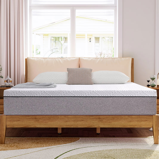 Full Mattress, JIAVA 12" Full Size Memory Foam Mattress in a Box - ZMC