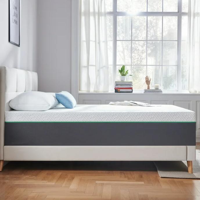 King Size Mattress, FCCTO 12" Medium Memory Foam Mattress in a Box, Adult