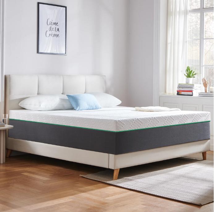 King Size Mattress, FCCTO 12" Medium Memory Foam Mattress in a Box, Adult