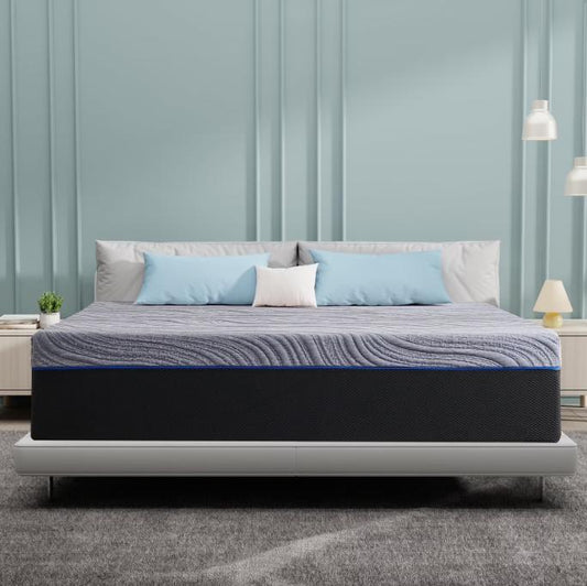 King Mattress, 14" King Size Memory Foam Mattress in a Box, Medium