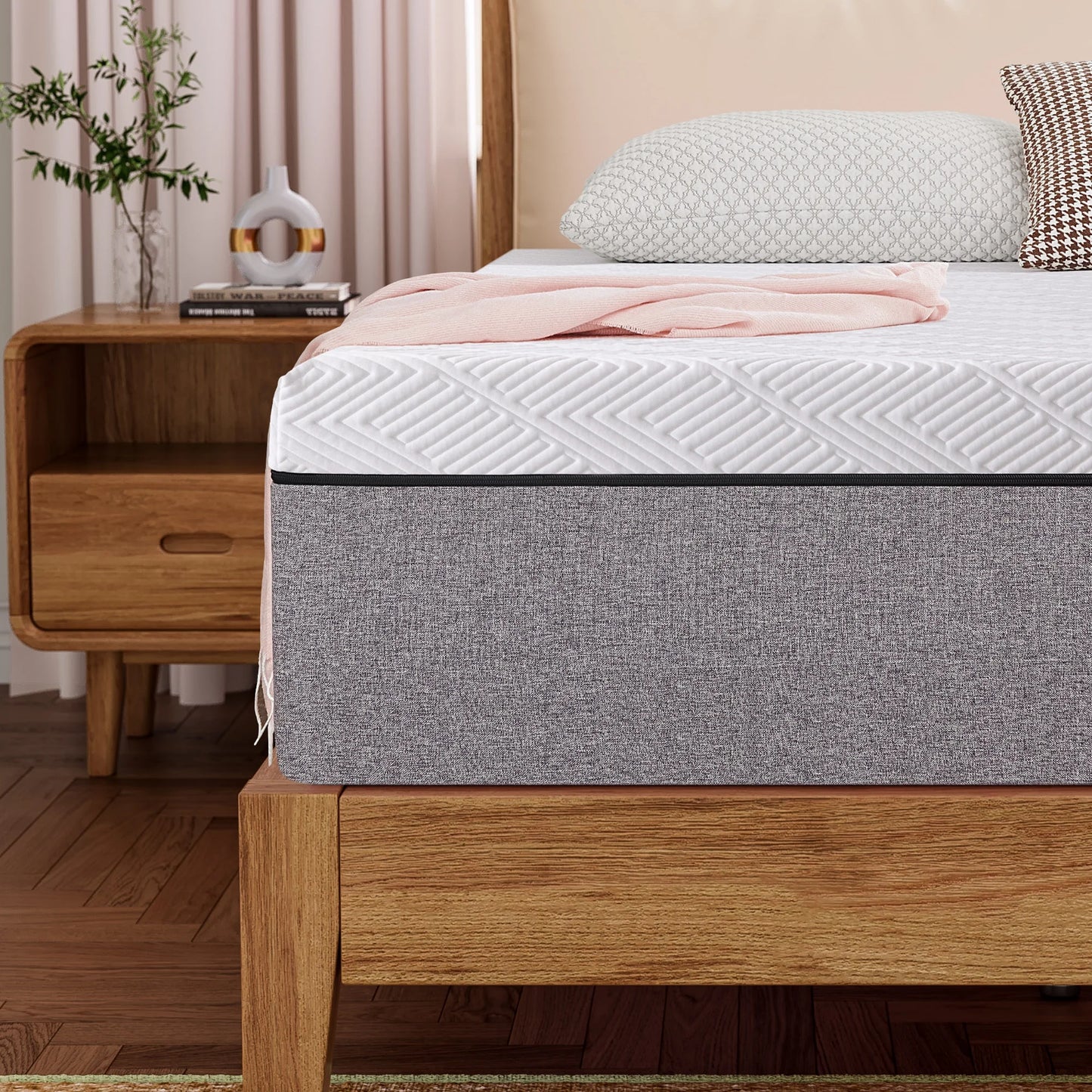 Full Mattress, JIAVA 12" Full Size Memory Foam Mattress in a Box - ZMC