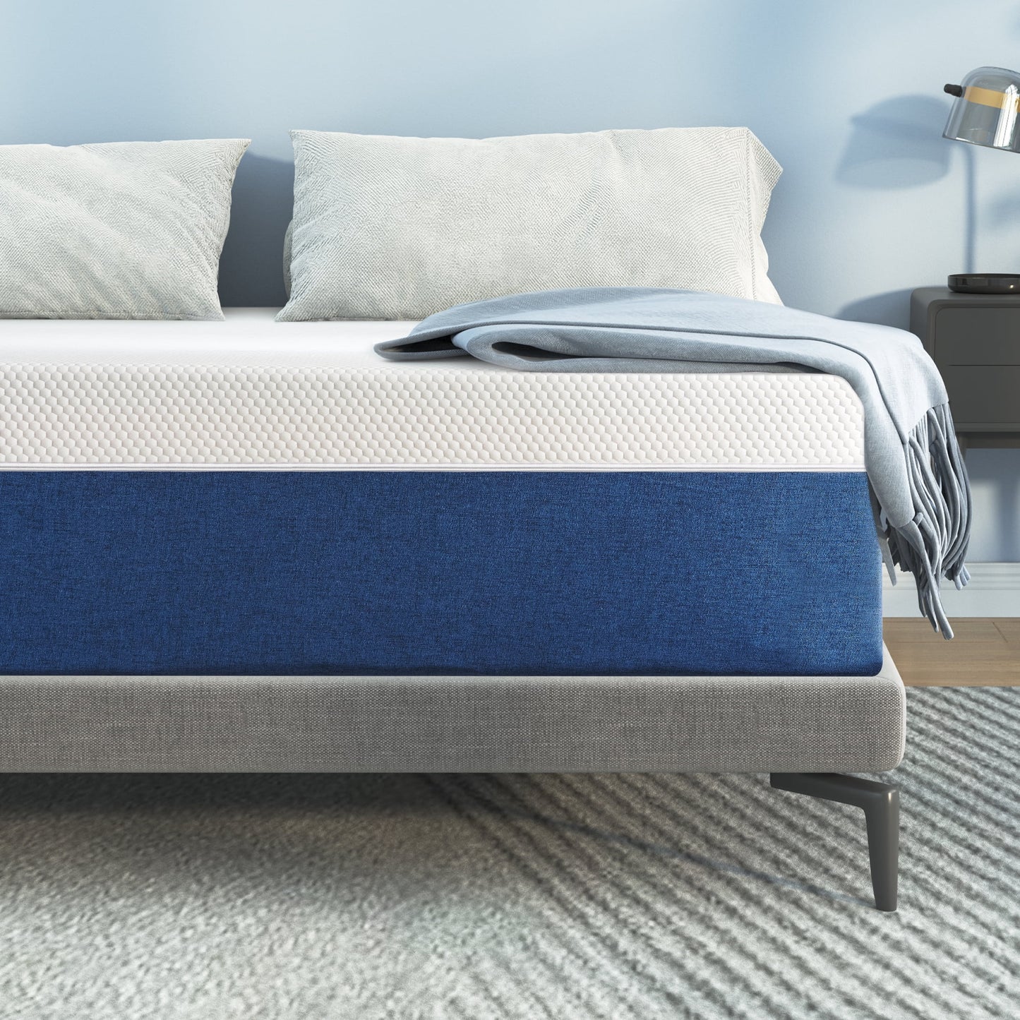 Full Size Mattress, JIAVA 10" Medium Gel Memory Foam Mattress in a Box, Adult - YDA