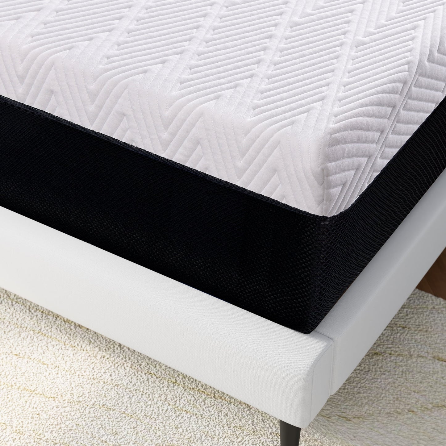 Full Size Mattress, JIAVA 10" Medium Gel Memory Foam Mattress in a Box, Full Mattress - YGH