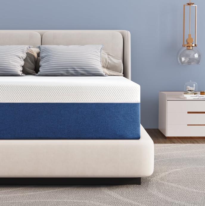 12" Full Size Mattress, FCCTO Full Memory Foam Mattress, Cooling and Comfortable