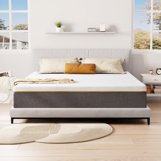 King Size Mattress, JIAVA 14" Soft Memory Foam Mattress in a Box