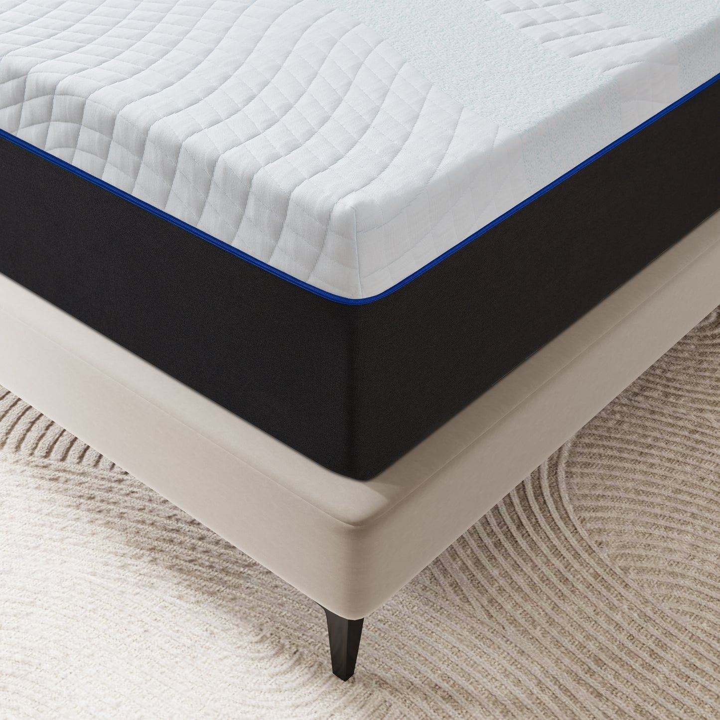 Full Size Mattress, 8" Medium Gel Memory Foam Mattress in a Box，Full Mattress