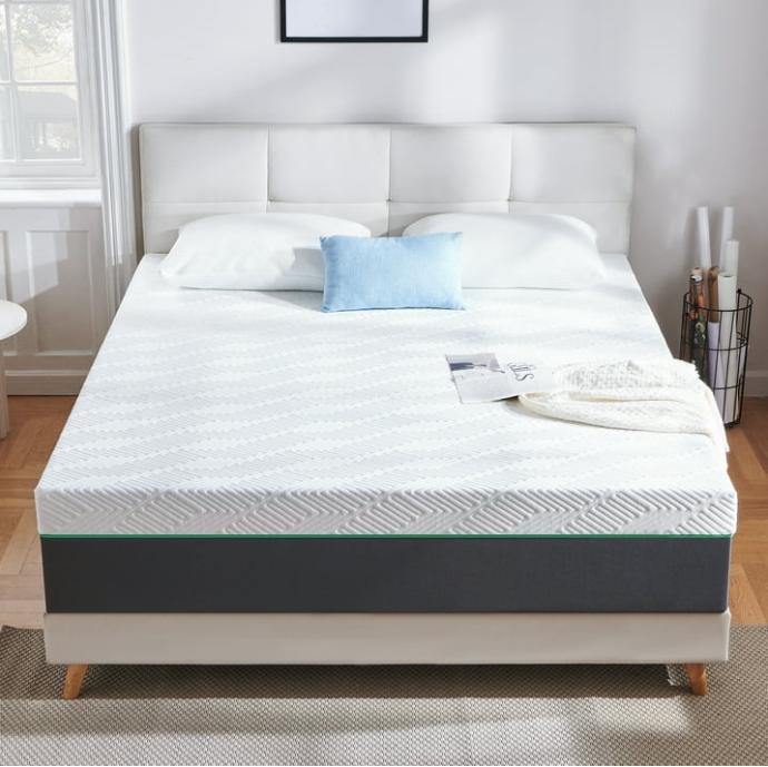 King Size Mattress, FCCTO 14" Memory Foam Mattress in a Box,King