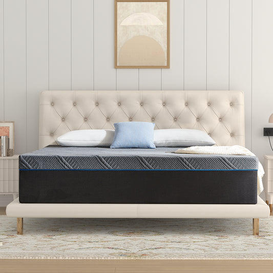 Full Mattress, FCCTO 12" Medium Gel Memory Foam Mattress in a Box，Full Size Mattress