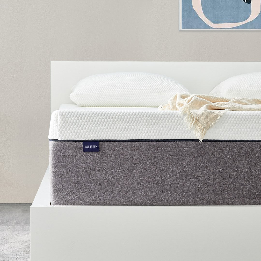 wuleitex ZMA Gel Memory Foam Mattress for Cool Sleep & Pressure Relief,Breathable Cover